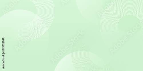 Soft light green abstract background with subtle concentric circles and smooth gradient shapes, minimal modern geometric design for eco theme, website header, banner, poster, clean branding layout.