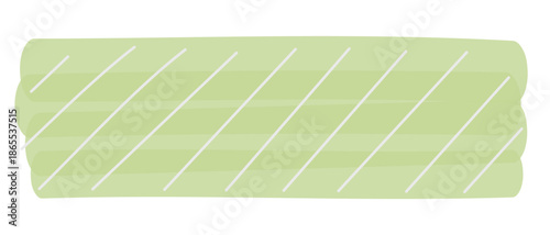 マーカーのラインを塗り重ねシルバーのストライプをあしらった手書き風フレーム