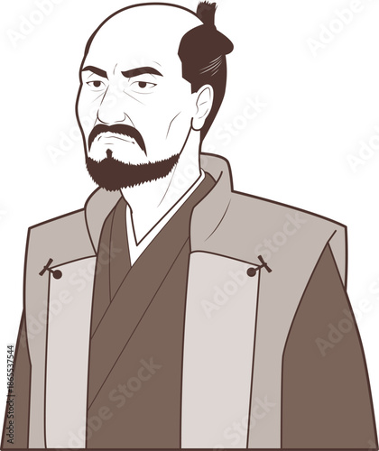 昔の戦国武将っぽい人