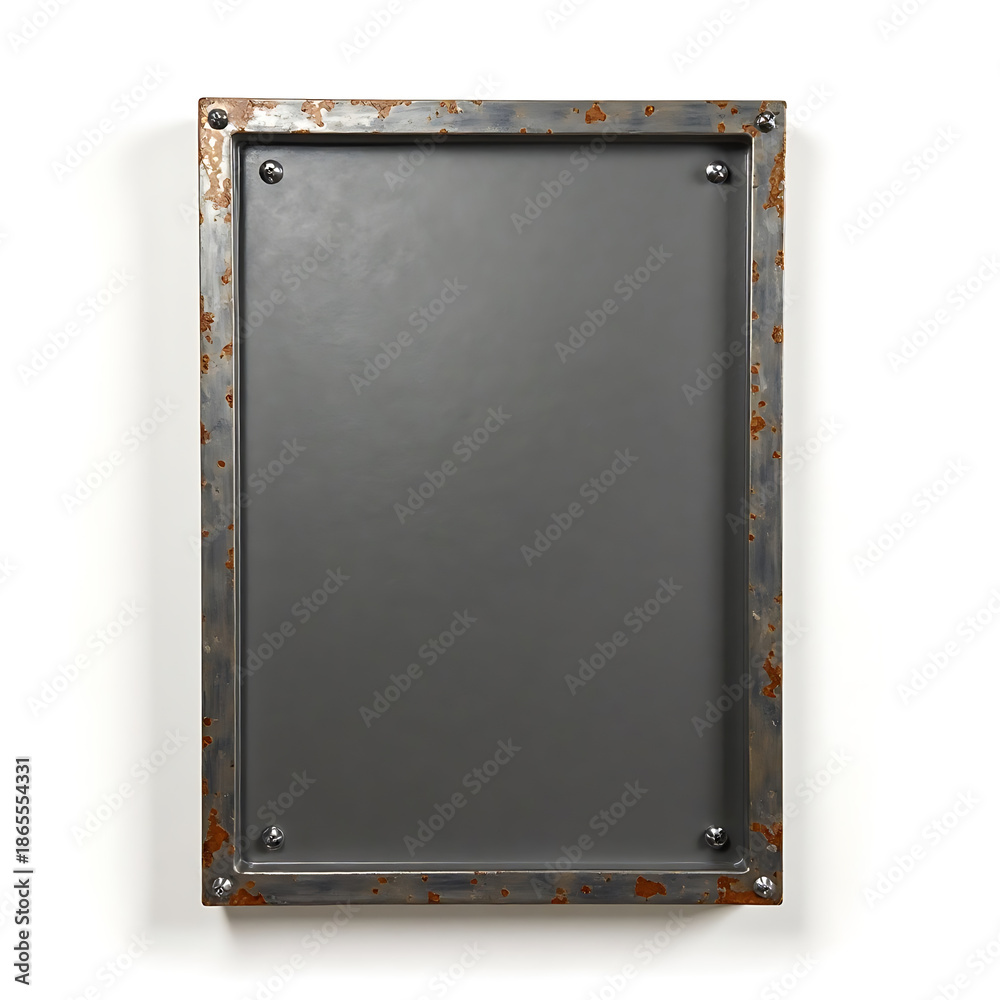 Fototapeta premium Metal Door Panel