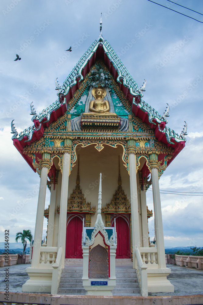 Naklejka premium Pak chong temple, Thailand