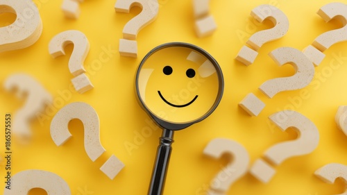 Wallpaper Mural Exploring happiness finding joy in life's questions creative studio digital art bright atmosphere Torontodigital.ca