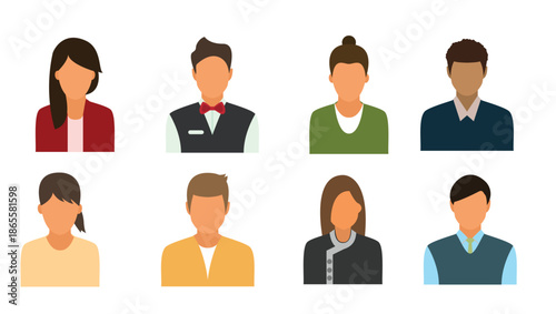 personas vector collection