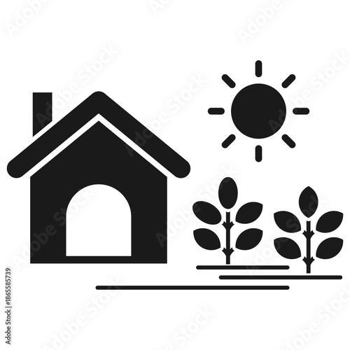 Rural  glyph icon