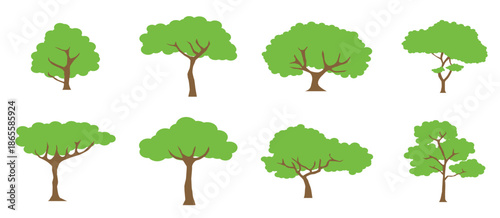 Tree Clipart Set