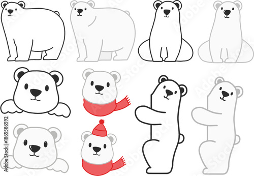 북극곰_곰_캐릭터