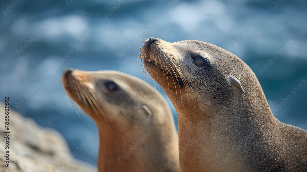 Naklejka premium sea lion