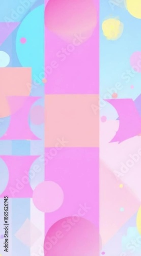 colorful simple geometric background