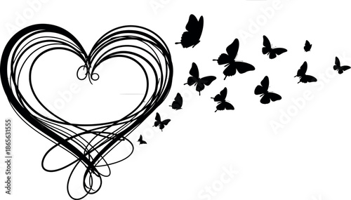 Young woman enjoying freedom in nature, running with arms outstretched vector illustration