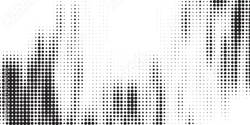 Black Transparent Halftone Gradient EPS Vector, Abstract Dot Fade Overlay, Modern Monochrome Opacity Transition, Minimal Shadow Depth Background Design