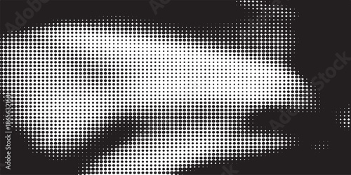 Black Transparent Halftone Gradient EPS Vector, Abstract Dot Fade Overlay, Modern Monochrome Opacity Transition, Minimal Shadow Depth Background Design