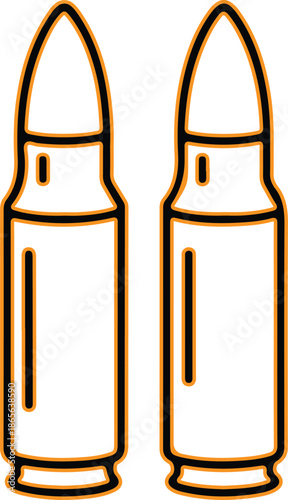 Bullet icon set vector illustration symbols