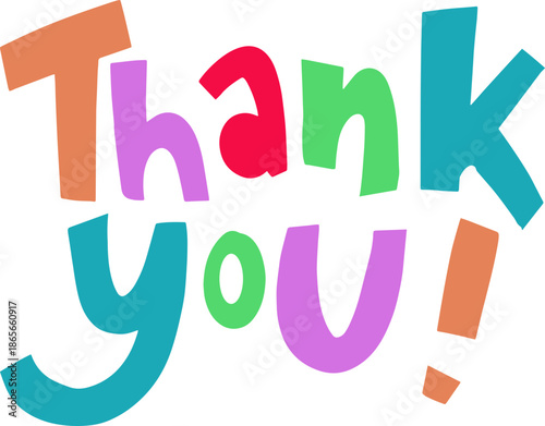 Thank You Banner Icon. Thank You for holiday Thanksgiving Day, vintage graphic, banner, poster. Greeting card calligraphy thank you, postcard for holiday Thanksgiving Day. Vector Illustration