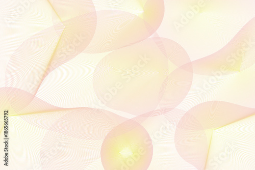 抽象的な螺旋状の形が重なった神秘的な暖色背景