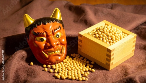 日本の節分Setsubun Japanese culture