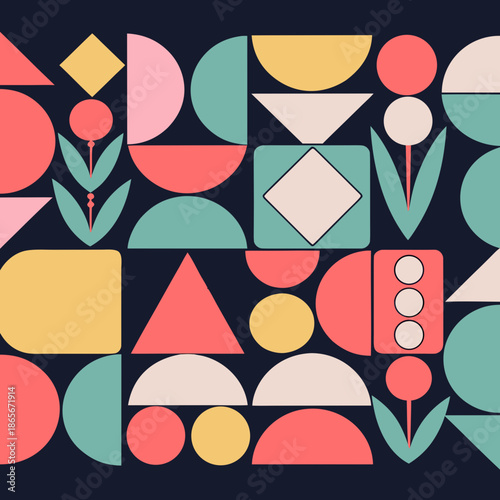 Navigating Through Multiple Paths and Options with Various Icons and Symbols