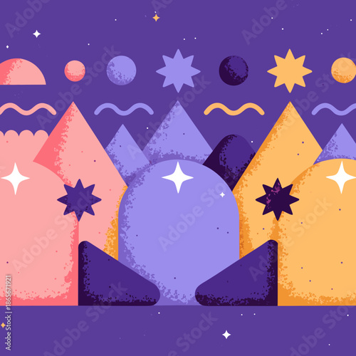 Navigating Through Multiple Paths and Options with Various Icons and Symbols