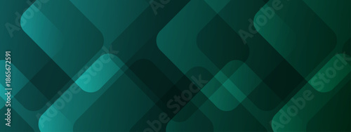 Dark green gradient background with rounded rectangles shapes. Perfect for modern web design, social media graphics, or abstract backgrounds