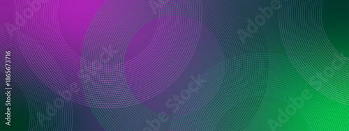 Abstract vibrant design with purple to green gradient and curved lines. Perfect for backgrounds, digital art, web design, or branding
