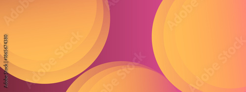 Abstract geometric design of circles on a vibrant purple backdrop. Suitable for backgrounds, web graphics, modern art concepts, and branding