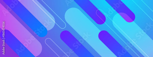 Modern abstract design with rounded colorful shapes, suitable for backgrounds, websites, and graphic designs needing a vibrant and contemporary style