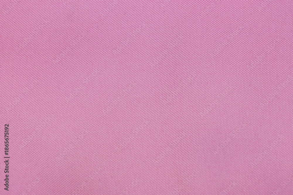 Fototapeta premium Pink canvas fabric texture background