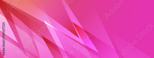 Pink backdrop with geometric angles. Ideal for modern designs, tech concepts, or feminine branding with a contemporary twist
