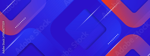 Blue and orange abstract background with geometric shapes. Suitable for modern design projects, brochures, websites, and digital art displays