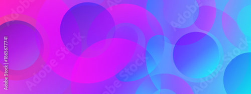 Abstract and vibrant purple and blue gradient circles for web design, social media posts, presentations, and digital artworks. Great for colorful backgrounds