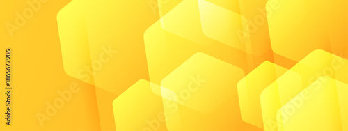 Bright yellow geometric background with abstract shapes suitable for vibrant designs, presentations, digital art, and modern marketing materials