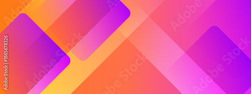 Ideal for modern designs, this abstract geometric background features vibrant color gradients. Suitable for digital wallpapers, web graphics, and print materials