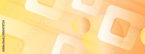 Yellow orange gradient with semi transparent shapes. Great for presentations, social media posts, banners, website backgrounds, and graphic design projects