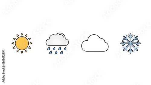 sun and cloud