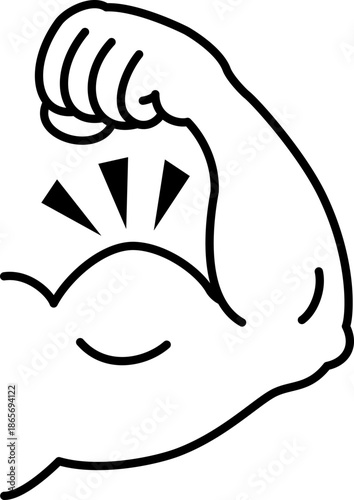 力こぶのアイコン