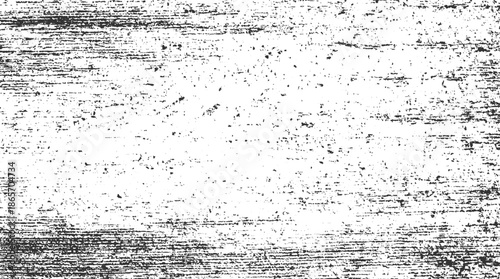 Black and white horizontal distressed texture with scattered dots grunge abstract background