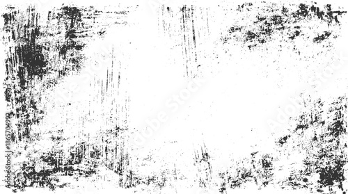 Black grunge texture background with distressed rough surface and scattered dots white