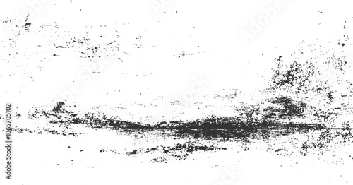 Black and white grunge texture with distressed marks and speckles