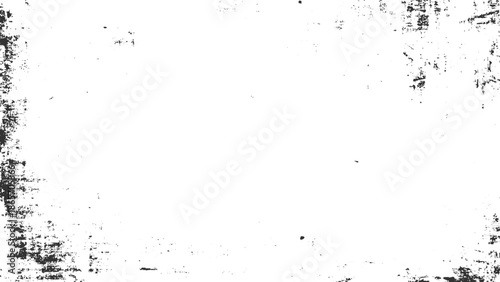 Black and white grunge texture overlay with distressed marks and scratches