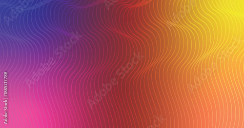 Abstract colorful rainbow background with geometric lines and a bright gradient spectrum pattern creates a vibrant vector art wallpaper texture