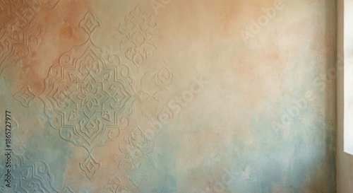 Minimal Persian Geometric Pattern Texture Background

