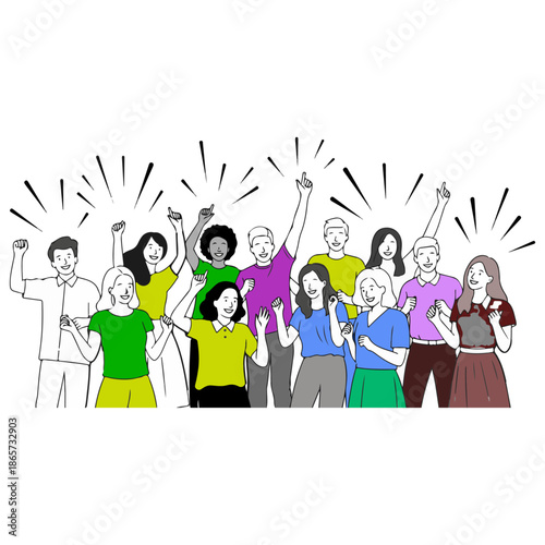 featuring crowd of people holding sparklers [Converted].ai