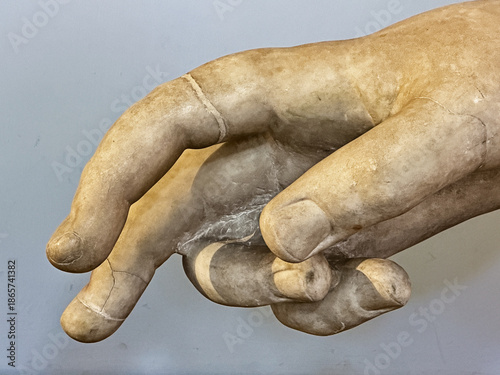 Giant Stone Hand From Antiquity