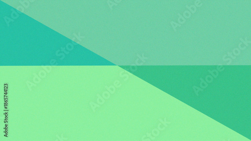 Modern Minimal Abstract Geometric Background with Green Gradient Layers and Diagonal Shapes, Clean Textured Surface Design for Branding, Presentation Slides, Website Headers, UI Design, Posters, 