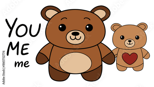 teddy bear with a heart