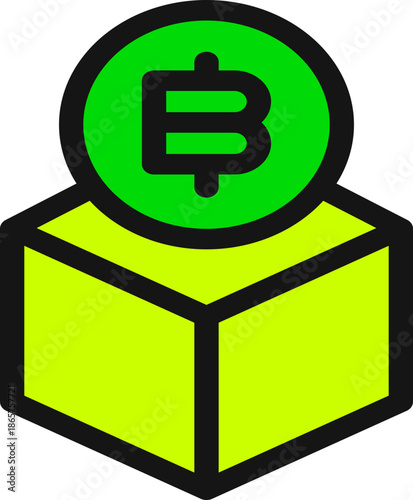 Blockchain and Cryptocurrency Icon Set