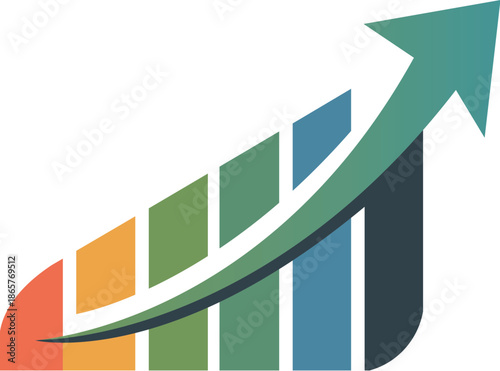 Abstract consulting strategy logo for professional corporate business branding