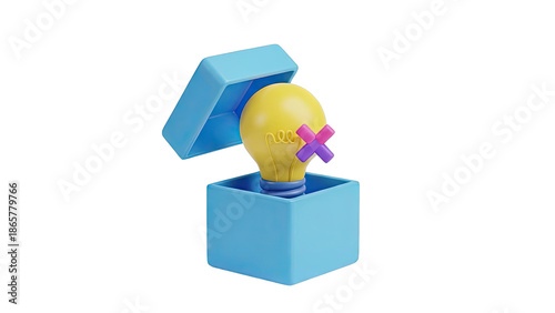 Idea Box with Rejected Symbol