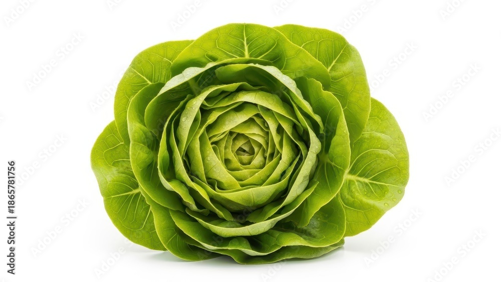 Fototapeta premium Green Lettuce Rosette