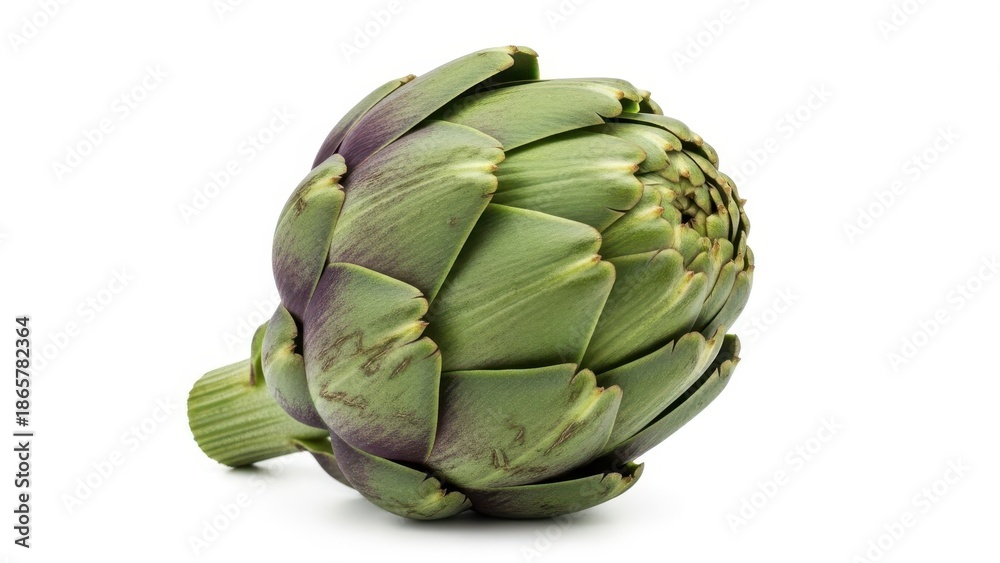 Fototapeta premium Fresh Artichoke Isolated on White