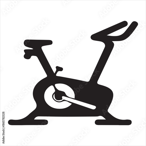 Black and White Abstract Line of a Person Running or Exercising line person